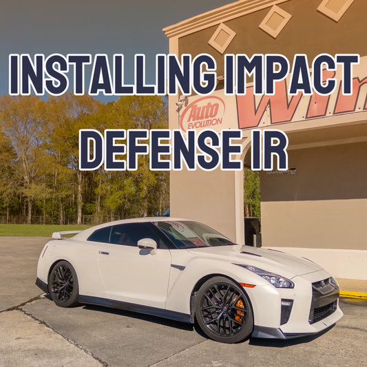 Installing Impact Defense IR on a Nissan GTR